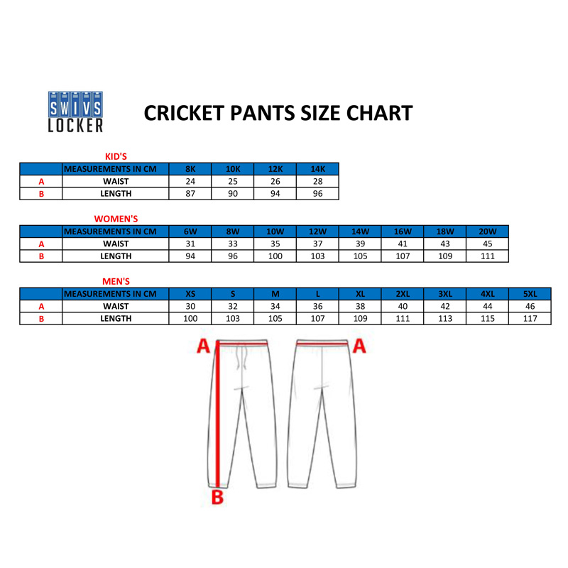 Junior Playing Pants – Bentleigh Cricket Club